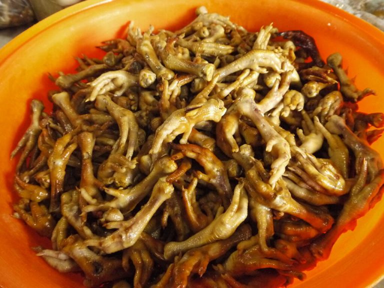 煙燻雞腳